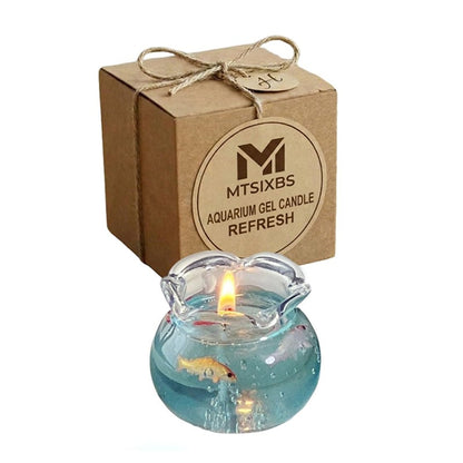 Mini Bubble Fish Tank Geurkaars