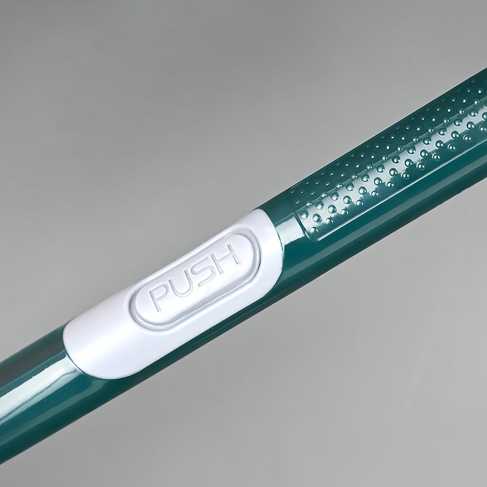 Huishoudelijke ponsvrije siliconen toiletborstel met kuismiddel opberging