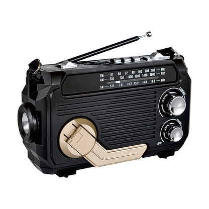 Noodradio op Zonne-Energie