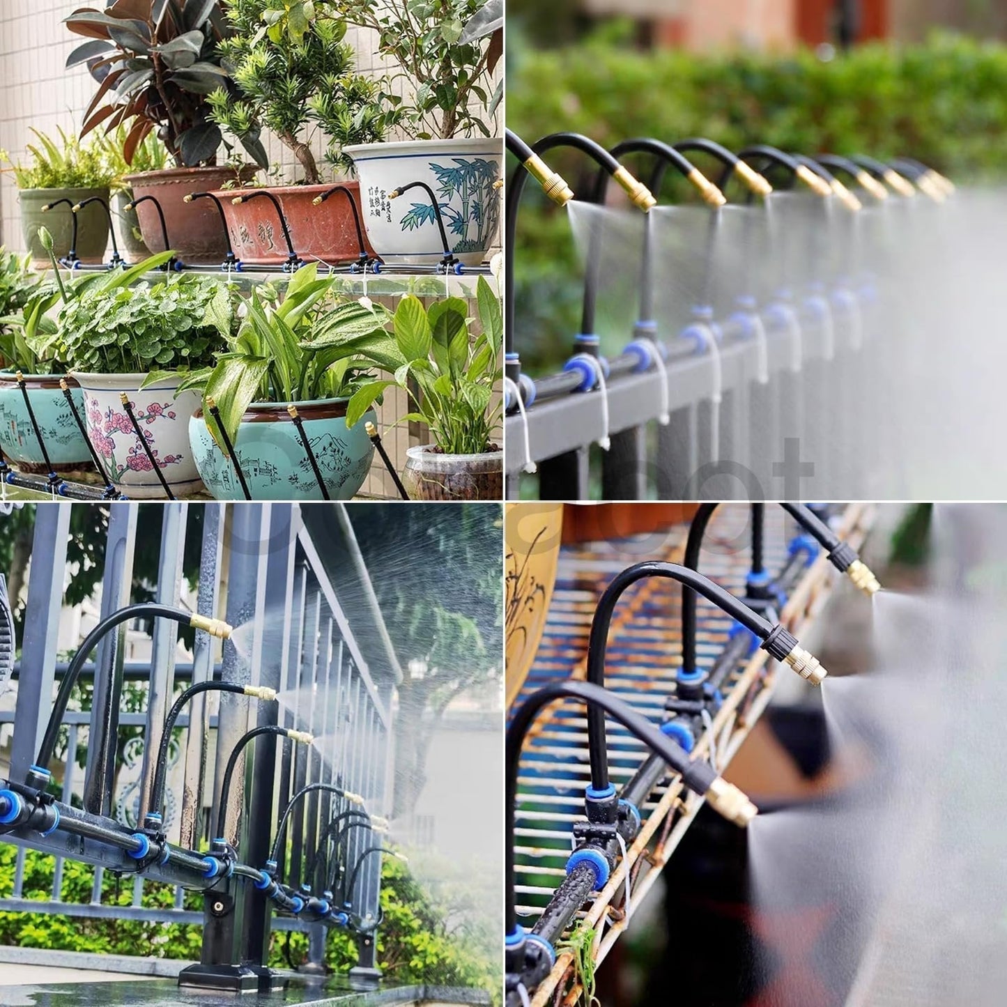 360° automatisch besproeiingssysteem voor de tuin