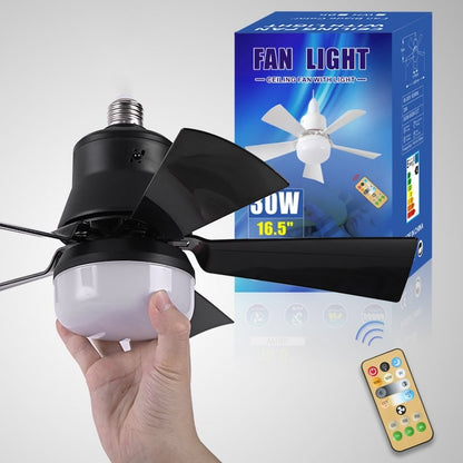 40W LED-plafondventilator met verlichting – 52 cm, ultrastil met afstandsbediening