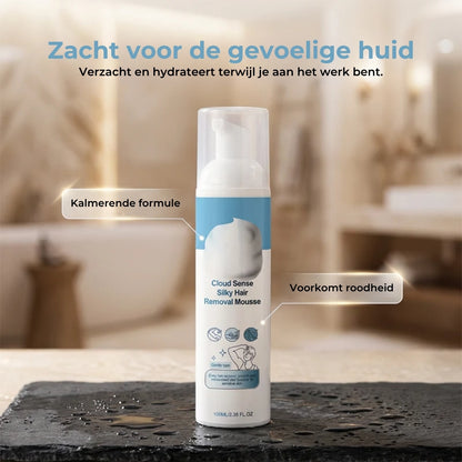 Zijdezachte Ontharingsmousse