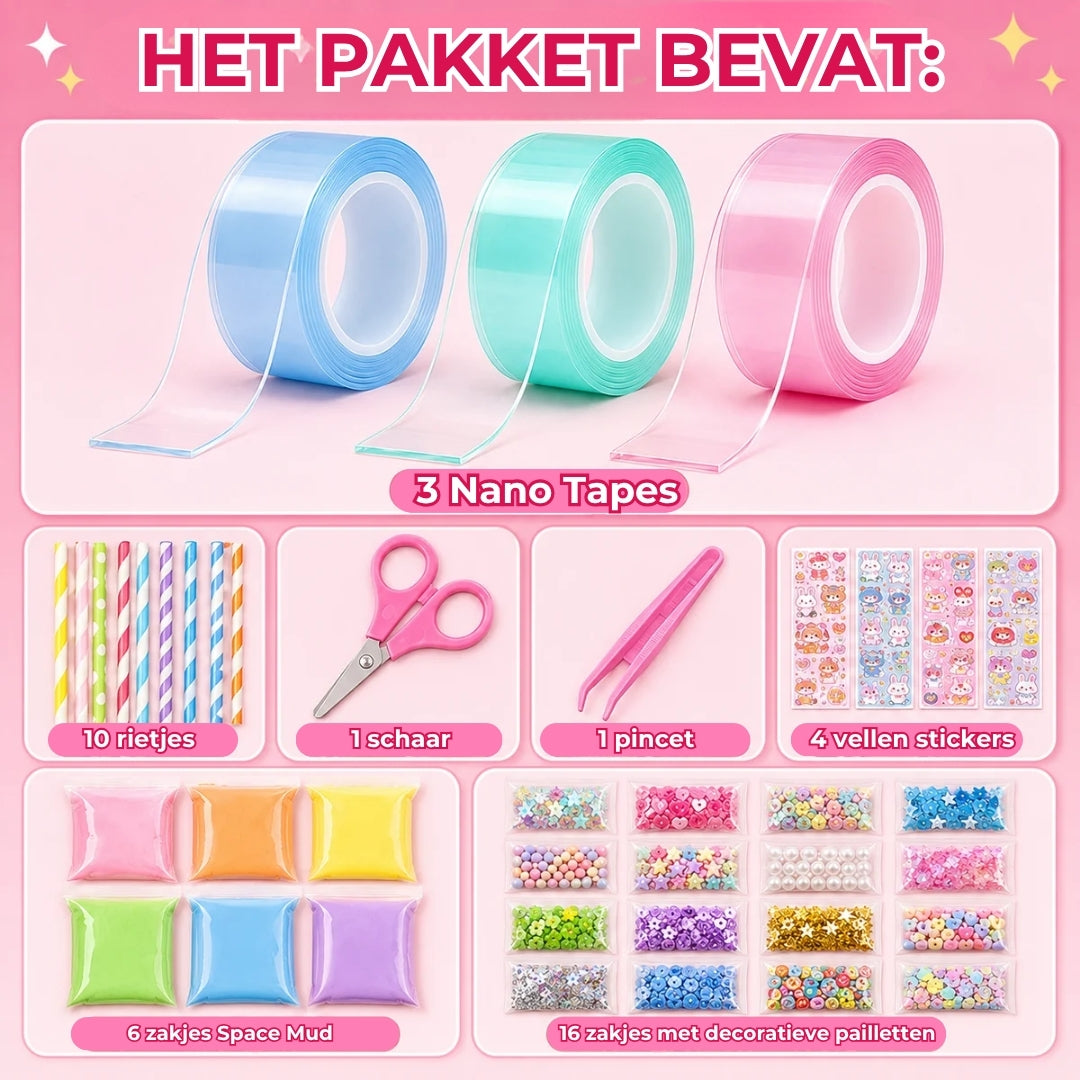 DIY Bubbel Squishies Set voor Kinderen