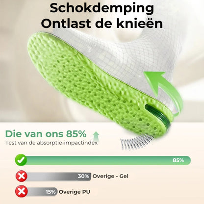 Verhoogde Inlegzolen met Luchtkussen