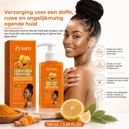Exfoliërende Douchgel met kurkuma en vitamine C