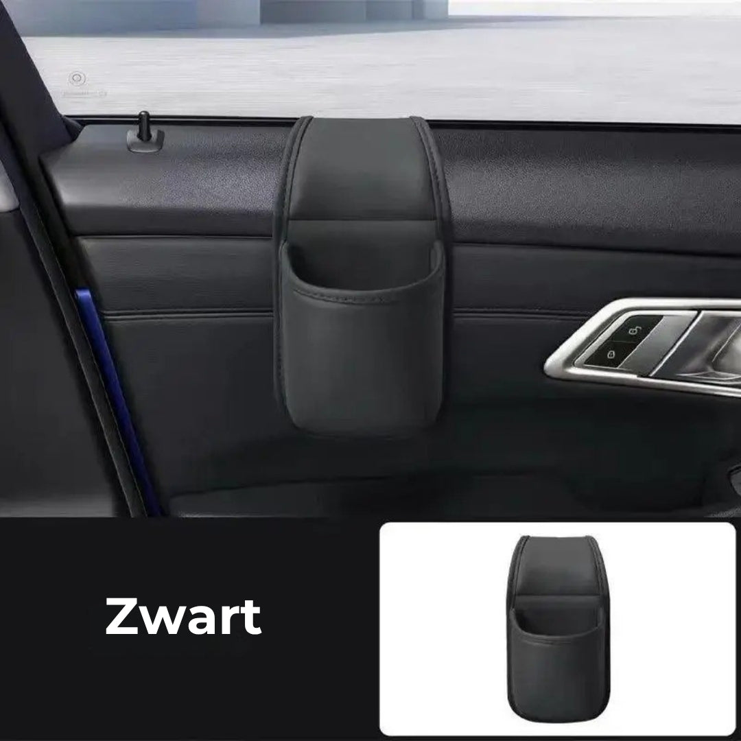 Leren Autodeur Bekerhouder