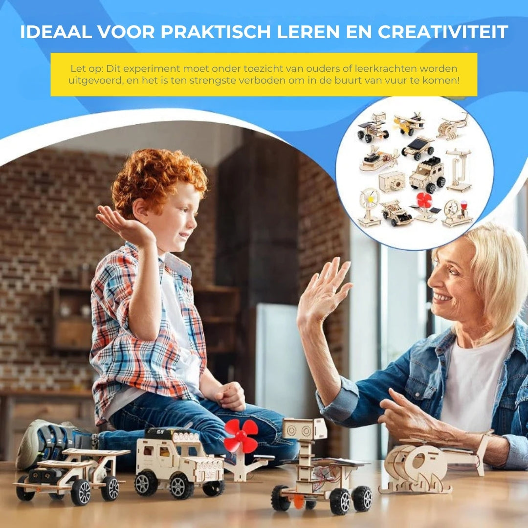Robotica-bouwset zonder gereedschap