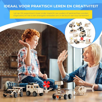 Robotica-bouwset zonder gereedschap