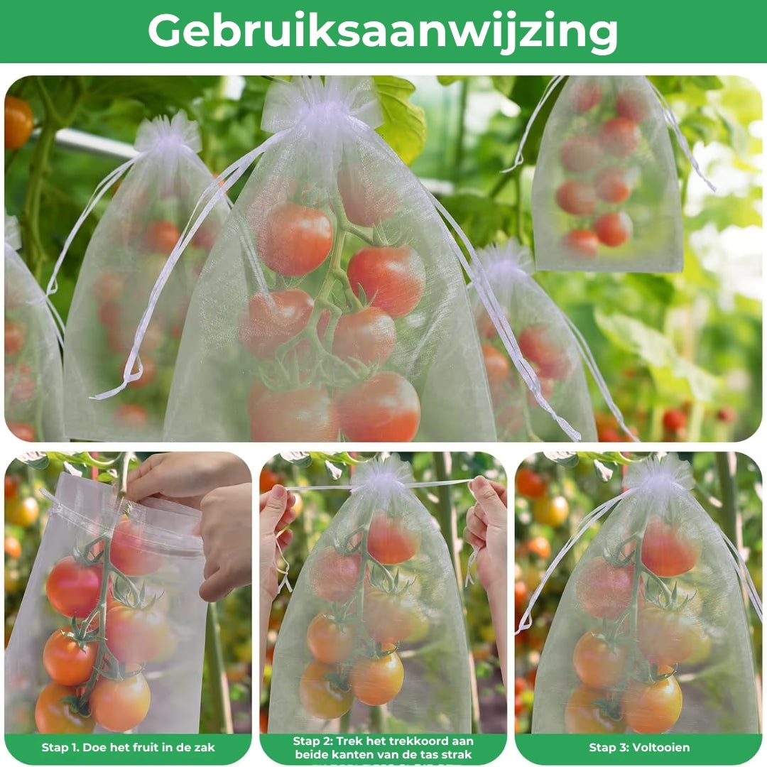 Groenten en Fruit Beschermzakjes - 50 Stuks