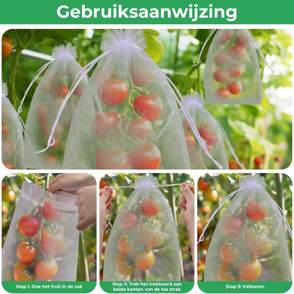 Groenten en Fruit Beschermzakjes - 50 Stuks
