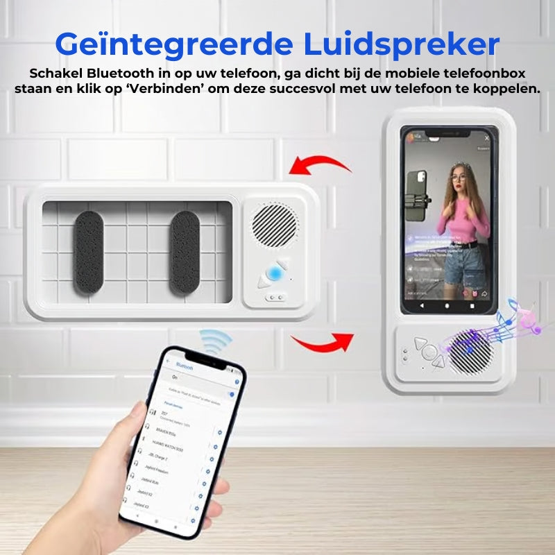Waterdichte Telefoonhouder met Luidspreker