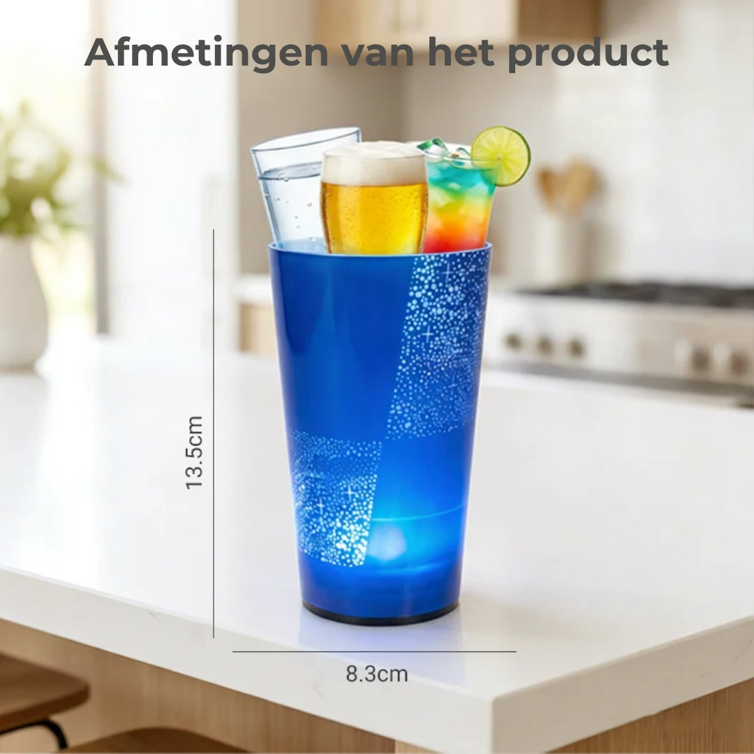 Lichtgevende LED Drinkbeker - 414 ml