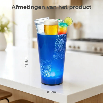 Lichtgevende LED Drinkbeker - 414 ml