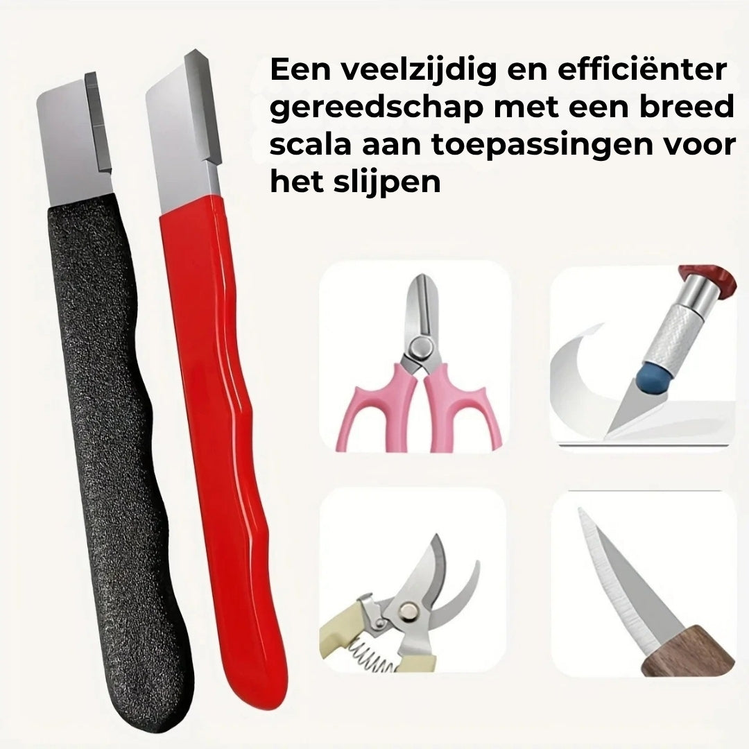 Professionele Mes- en Scharenslijper – 2 Stuks