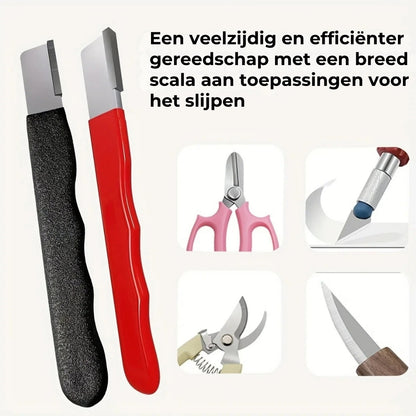 Professionele Mes- en Scharenslijper – 2 Stuks