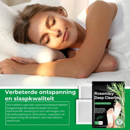 Rozemarijn-gember voetpleisters (10st)