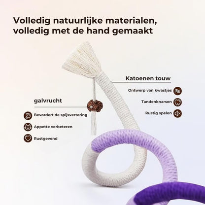 Tandreinigend Speeltouw voor Katten