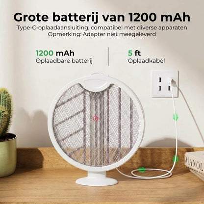 Opvouwbare Elektrische Vliegenmepper