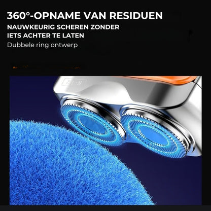 Draagbaar Dubbele Ring Scheerapparaat