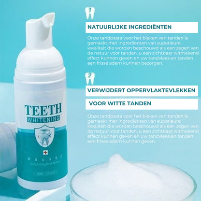 Tandbleking mousse 🦷✨