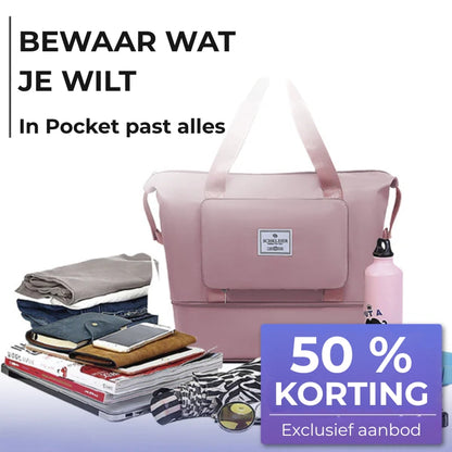 Pocket® Opvouwbare Reistas Zakformaat