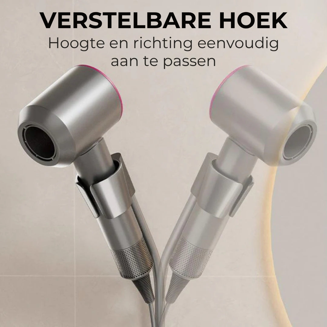 Haardrogerhouder met Sterke Zuignap