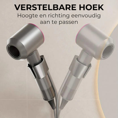 Haardrogerhouder met Sterke Zuignap