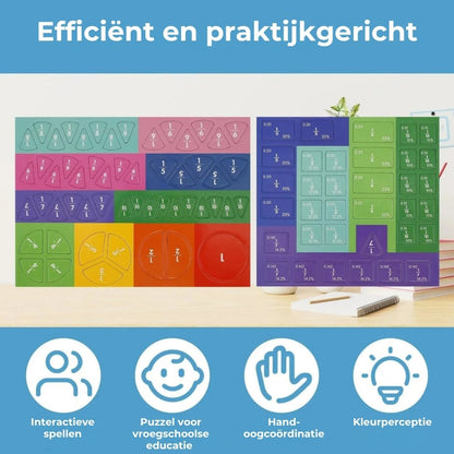 Educatief Breukenboek - Magnetisch Montessori Rekenspel voor Kinderen