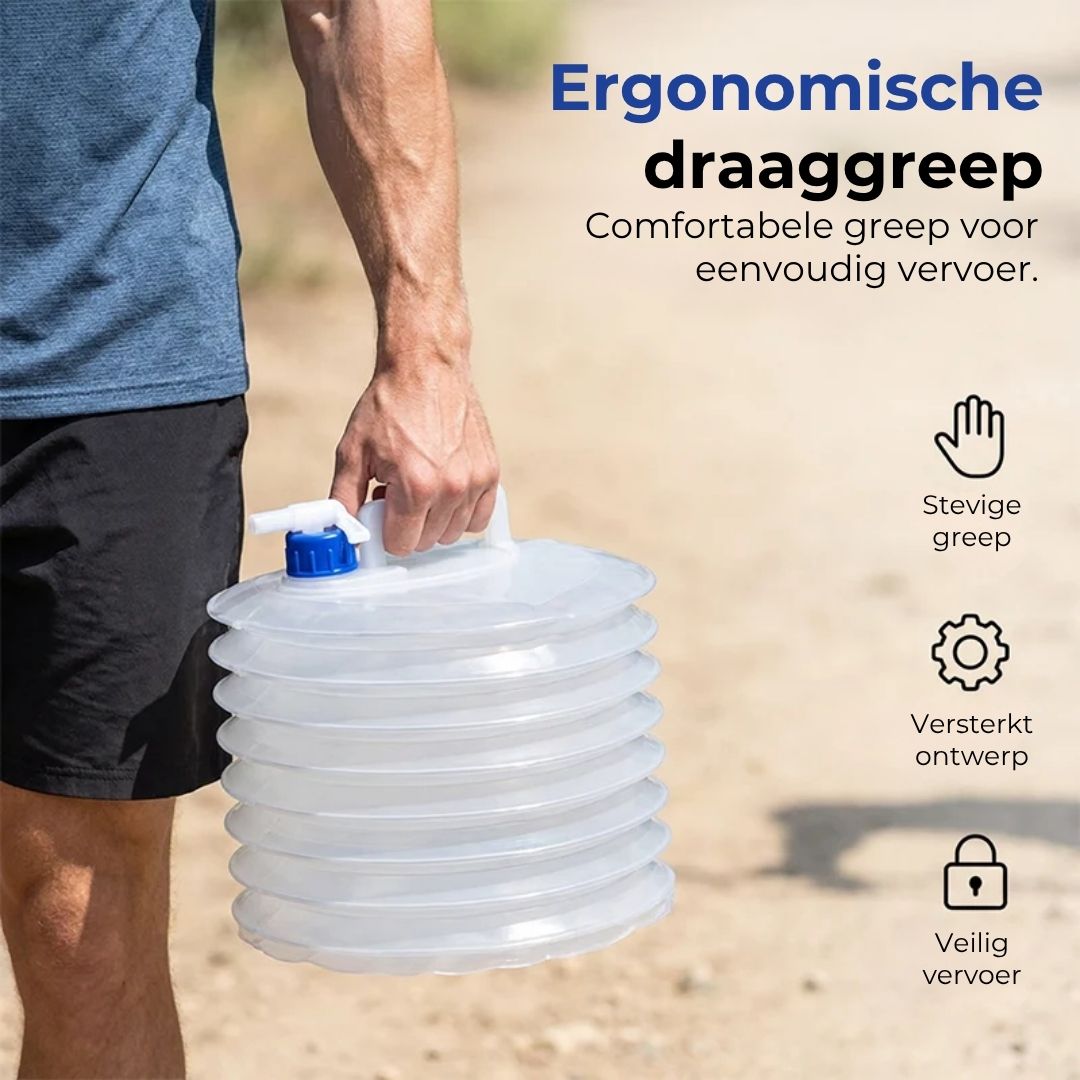 Opvouwbare Watercontainer met Kraan