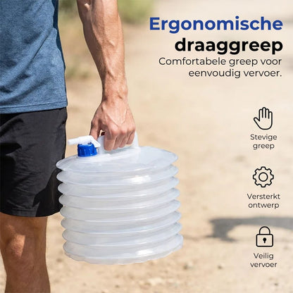 Opvouwbare Watercontainer met Kraan