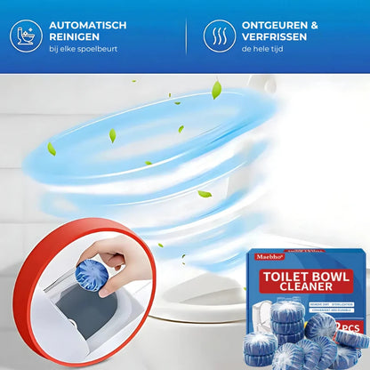 Cleaner Pro° Toilettablets: Automatische Drop-in Toiletreinigings Tabletten