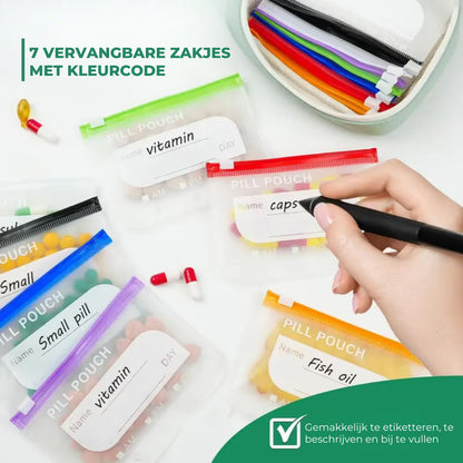 Set Waterdichte Pillenzakjes