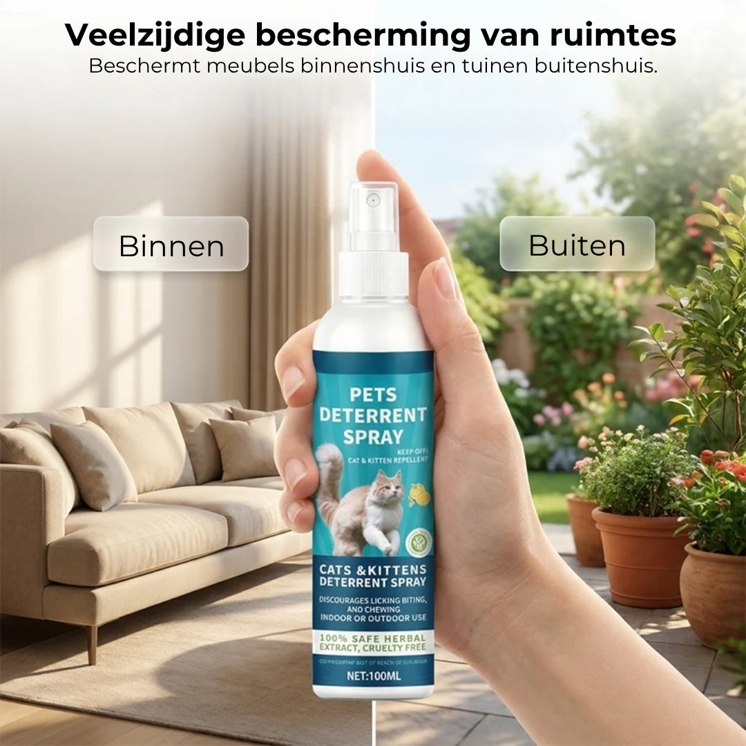 Kruidenafweerspray voor Huisdieren