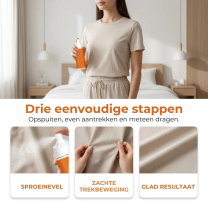 Anti-Kreuk Spray voor Textiel