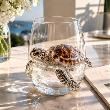3D Zeedieren Glas