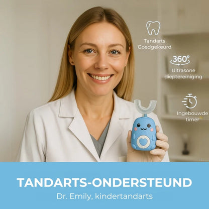Kindra™ U-vormige 360º ultrasone tandenborstel