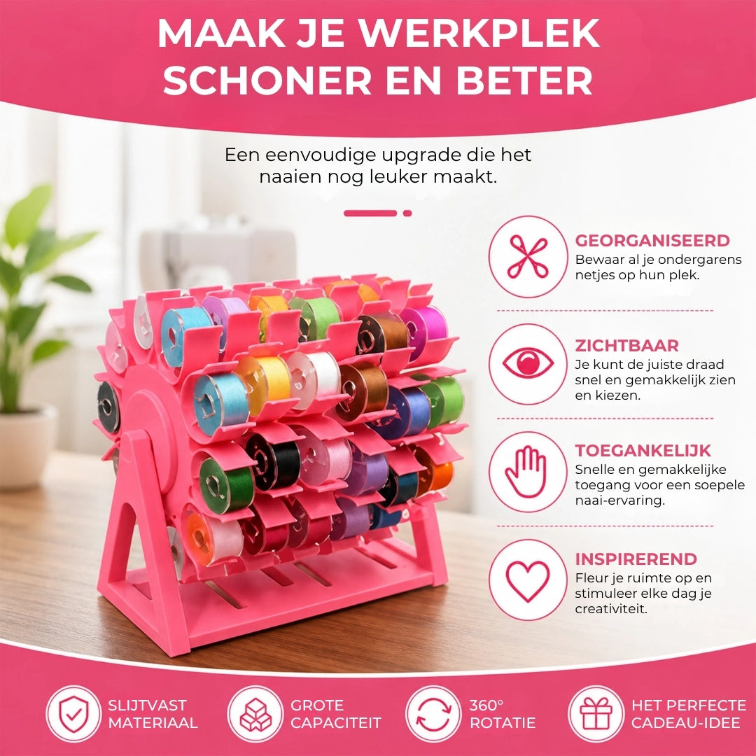 Draaibare Spoelgaren Organizer