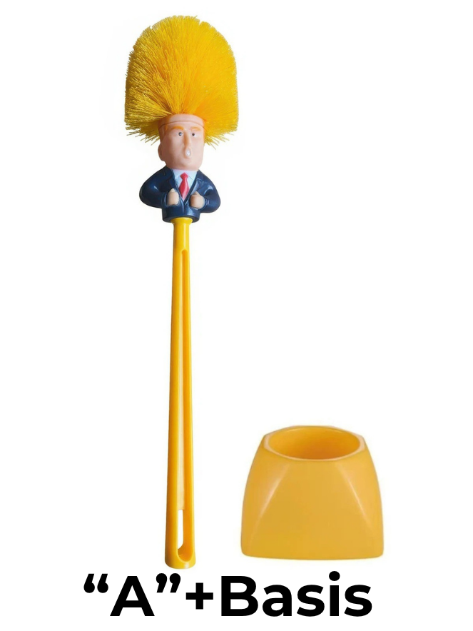 Humoristische President Toiletborstel