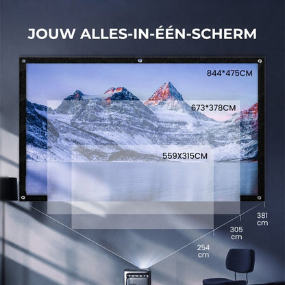 Magnetisch Projector Scherm
