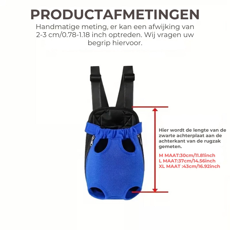 Huisdierenrugzak