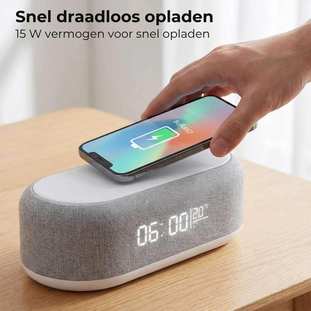 6-in-1 Draadloos Oplaadstation