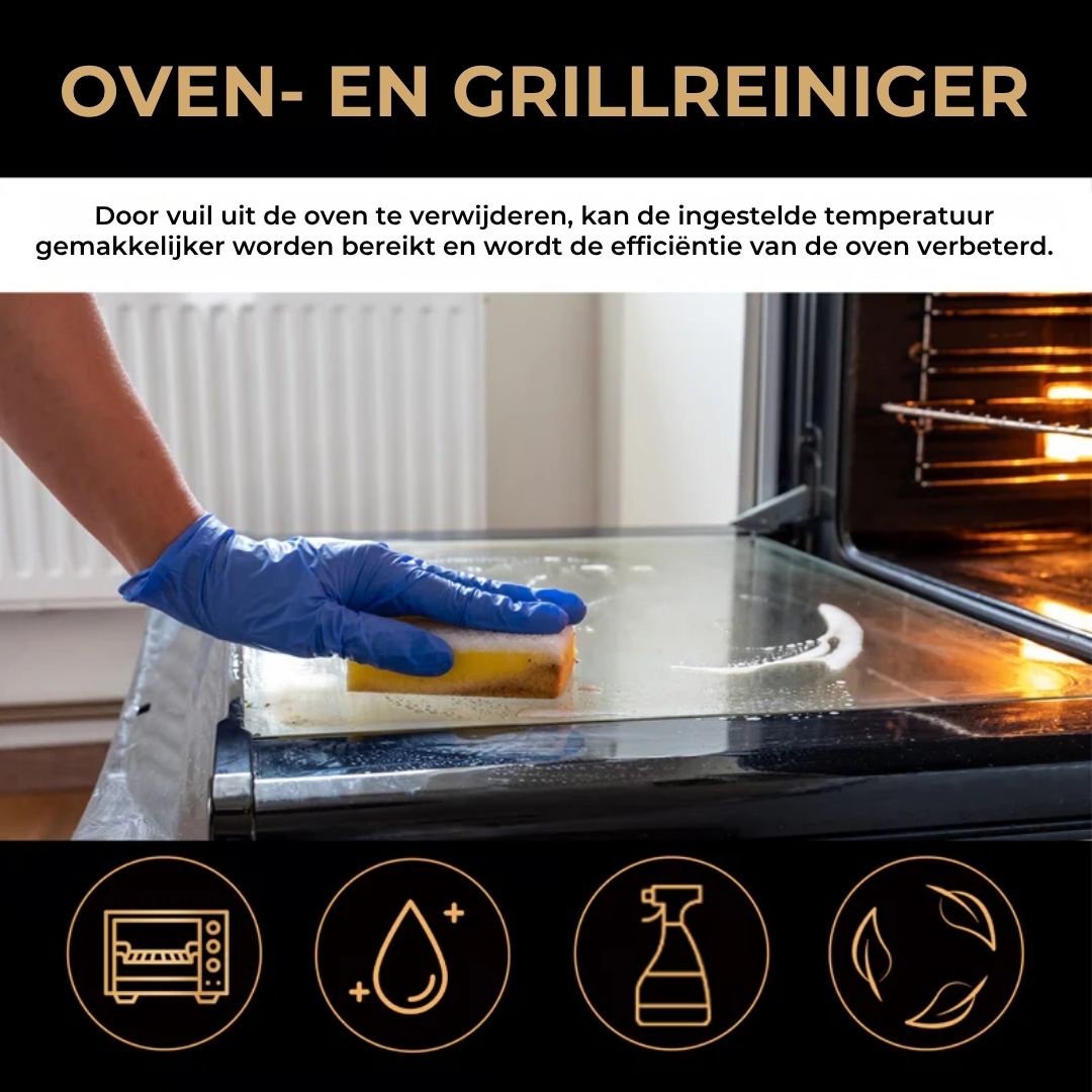 Krachtige Reinigingsspray voor Oven en Grill