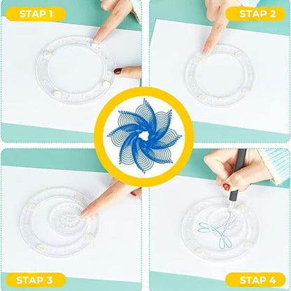 Tekenspiralen Set (22 stuks)