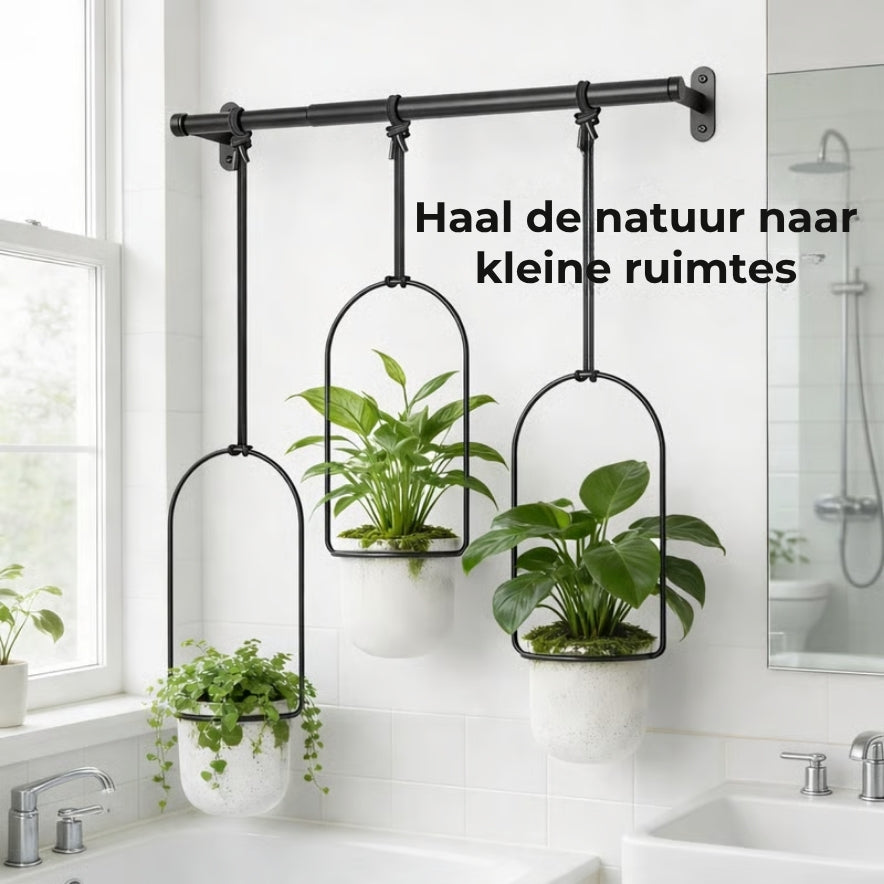 Hangende Bloempotten met Verstelbare Stang