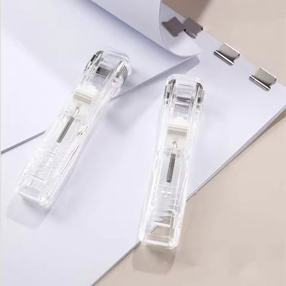 Bindclips Nietjesmachine voor Papier - Incl. 50 Bindclips