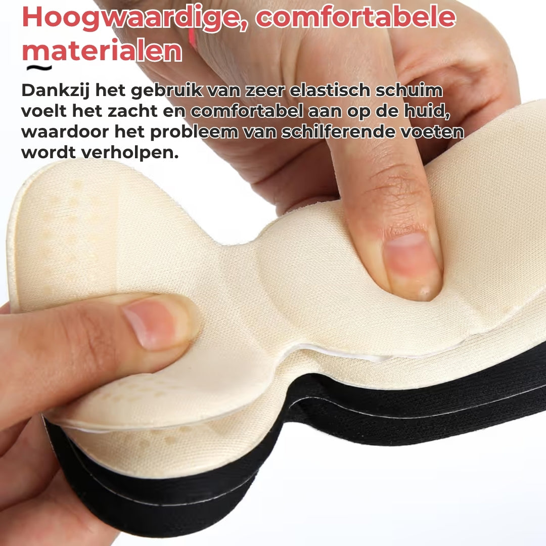 Hielbeschermende Anti-Slip Inlegzolen - 2 Stuks