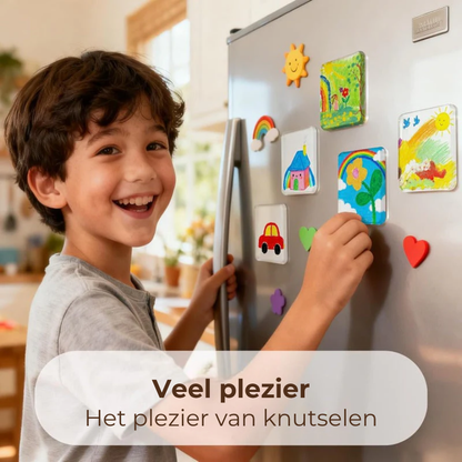 Eenvoudige doe-het-zelf fotomagneten (10st)