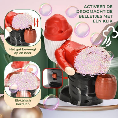 Grappig Kerst Bellenblaasspeeltje