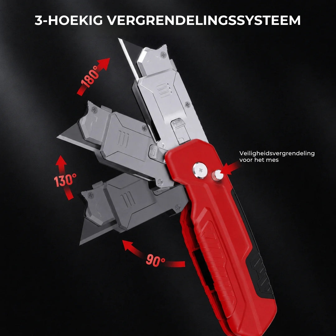 2-in-1 Opvouwbaar Mes & Schraper