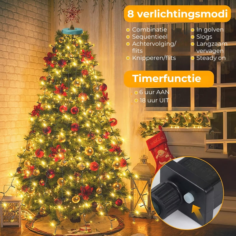 Waterval Kerstboomlampjes